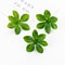 50pcs Artificial Bell Leaf Rose Flowers Hanging Faux Greenery For DIY Wreaths Wedding Home Decor 7
