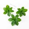 50pcs Artificial Bell Leaf Rose Flowers Hanging Faux Greenery For DIY Wreaths Wedding Home Decor 8