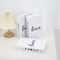 Modern Decorative Fake Books Set 3pcs White Simulation Books For Home Living Room Decor 2