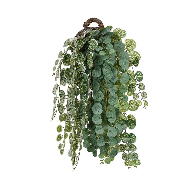 Artificial Eucalyptus Hanging Vines Tropical Fake Rattan Wall Decor For Home Wedding Balcony 2