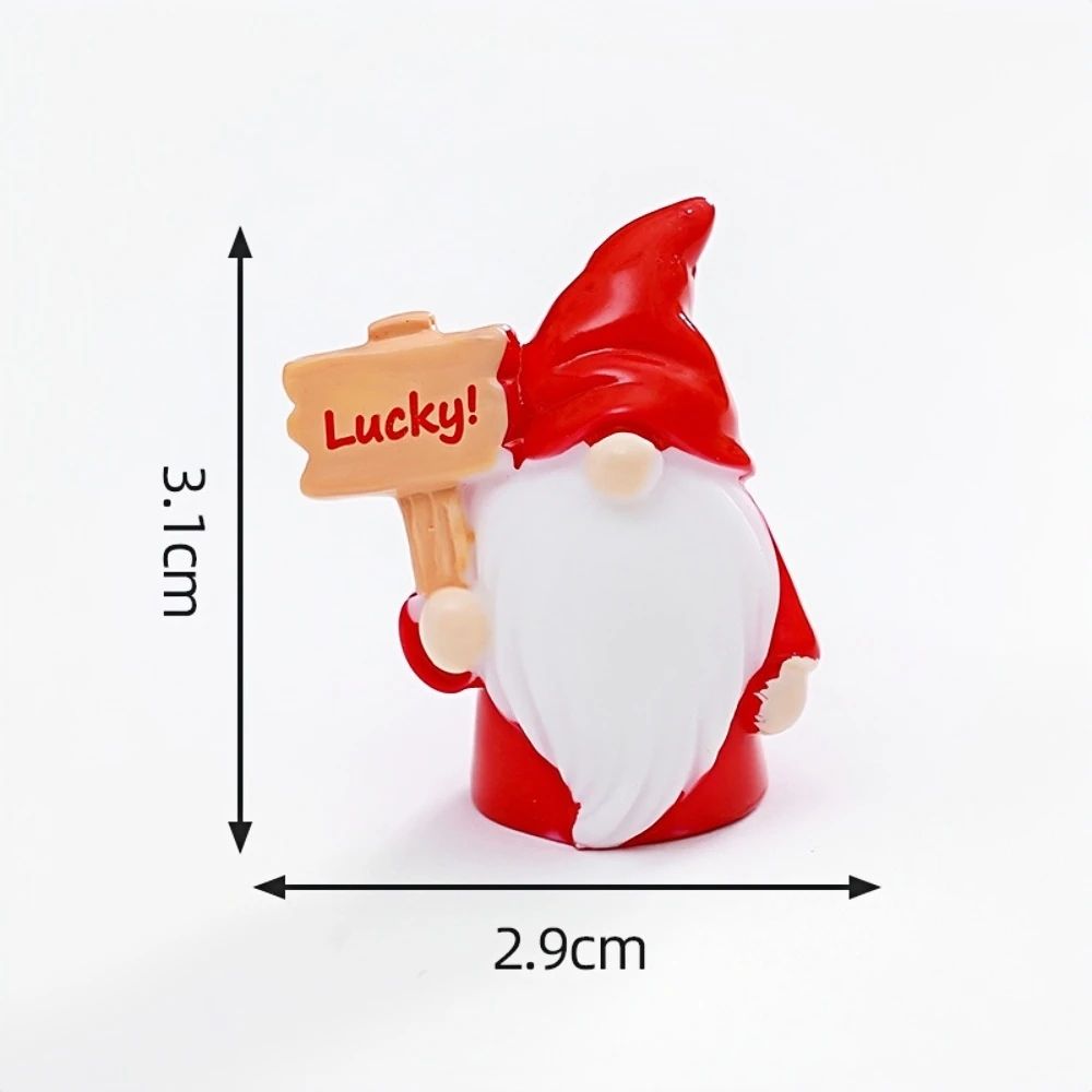 8pcs Mini Dwarf Garden Figurines Blind Bag Cute Micro Landscape DIY Decoration Set 5