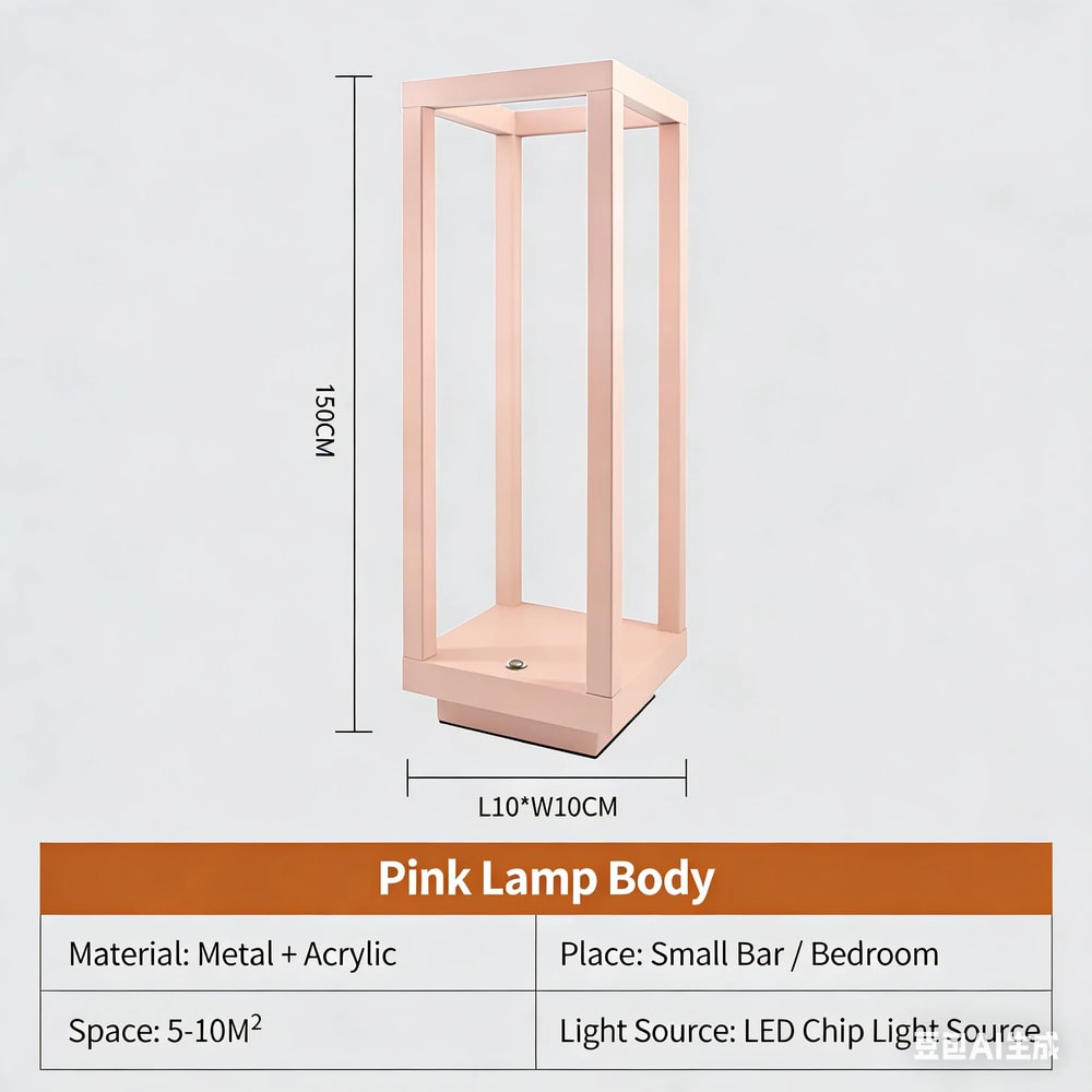 Modern Rechargeable LED Table Lamp European Style Dimmable Sensor Light For Home Hotel Restaurant 7