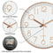 Minimalist Silent Quartz Wall Clock Modern Square Digital Style Clock For Home Office 4