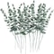 10100 Pcs Realistic Artificial Eucalyptus Leaves Stems Faux Greenery For Home Wedding DIY Decor 14