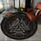 Viking Valknut Tree Of Life Round Rug NonSlip Nordic Area Carpet For Living Room Bedroom Decor 10