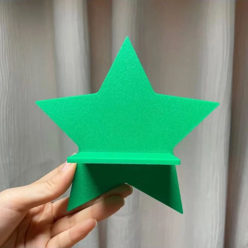 Kawaii Star Acrylic Badge Holder Ornaments Cute Pegboard Display Figurines For Anime Shelf Decor 11