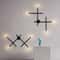 Nordic Cross LED Wall Lamp Modern Minimalist Line Art Sconce For Living Room Bedroom Lighting 0