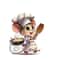 Cute Chef Mouse Wall Sticker Cartoon SelfAdhesive Corner Decor For Bedroom Living Room 7