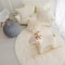 Fluffy Round Plush Rug Soft NonSlip Cushion Carpet For Living Room Bedroom Kids Space 2