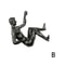 Modern Climbing Man Wall Sculpture Minimalist Resin Athlete Wall Art Decor 7