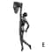 Modern Climbing Man Wall Sculpture Minimalist Resin Athlete Wall Art Decor 10