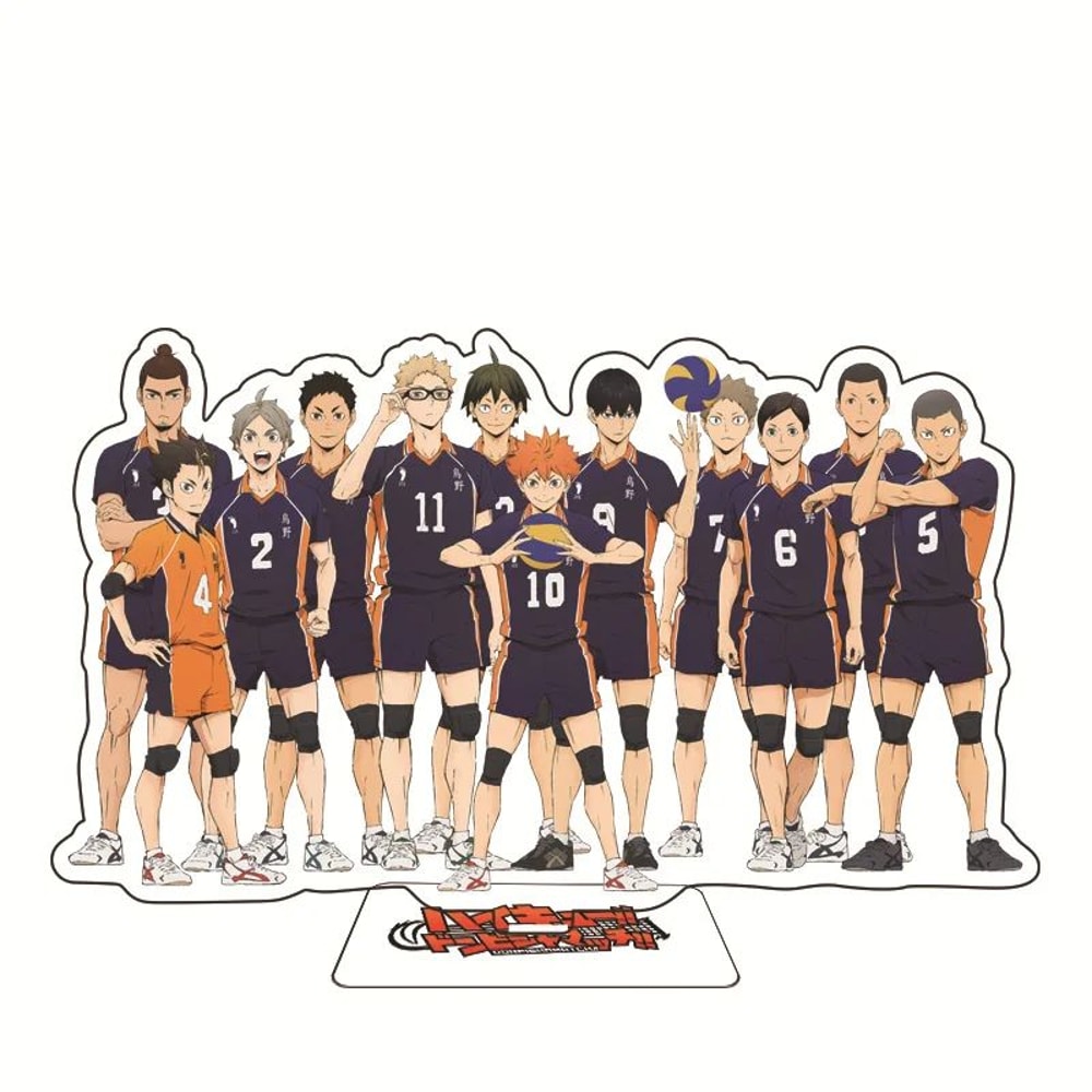 Haikyuu Acrylic Stand Figure Anime Volleyball Character Desk Display Ornament 15