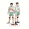 Haikyuu Acrylic Stand Figure Anime Volleyball Character Desk Display Ornament 21