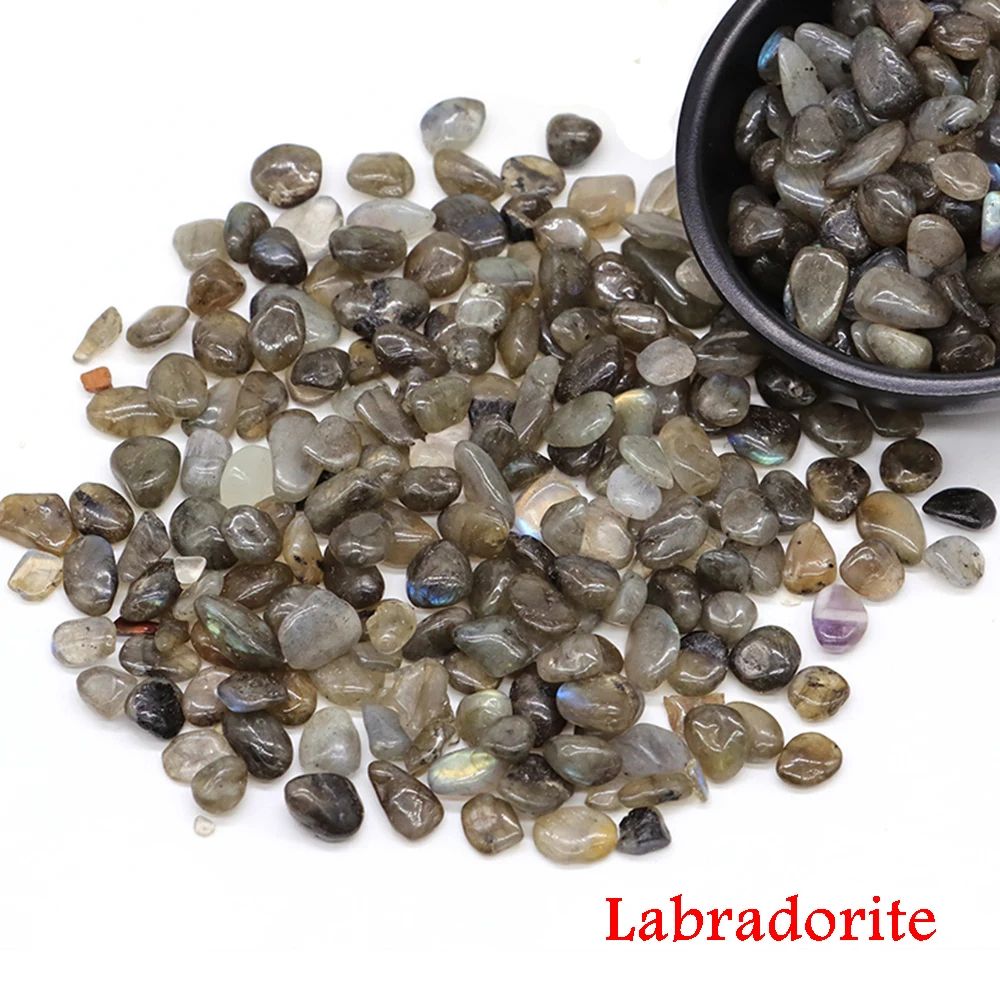 Natural Crystal Chip Stones Tumbled Agate Quartz Gravel For Healing Crafts Aquarium Decor 21