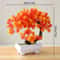 Artificial Bonsai Tree Potted Plant Realistic Mini Greenery Desk Home Decor 7