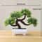 Artificial Bonsai Tree Potted Plant Realistic Mini Greenery Desk Home Decor 10