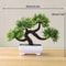 Artificial Bonsai Tree Potted Plant Realistic Mini Greenery Desk Home Decor 10