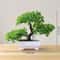 Artificial Bonsai Tree Potted Plant Realistic Mini Greenery Desk Home Decor 16