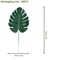 Tropical Palm Leaf Decor Set Artificial Jungle Safari Leaves With Stems For Party Home Styling 11