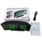 LED Digital Alarm Clock With Backlight Large Display Calendar Temperature Bedside Clock 6