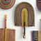 Handwoven Seagrass Wall Fan Decor Nordic Boho Wicker Hanging For Living Room Entryway 1