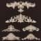 Antique Wood Carved Appliques Onlays Decorative Moulding Wall Furniture Accents 5