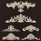 Antique Wood Carved Appliques Onlays Decorative Moulding Wall Furniture Accents 5