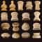 Half Round Roman Wood Column Cap Applique Decorative Carved Furniture Onlay Accent 1