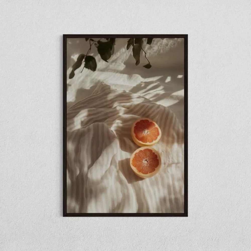 Minimalist Olive Tree Canvas Wall Art Mediterranean Still Life Poster For Natural Home Decor 14