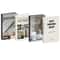 Luxury Faux Decorative Book Set Aesthetic Coffee Table Bookshelf Storage Decor 4 Pcs 6