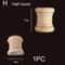 Half Round Roman Wood Column Cap Applique Decorative Carved Furniture Onlay Accent 20