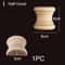 Half Round Roman Wood Column Cap Applique Decorative Carved Furniture Onlay Accent 21