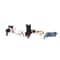 Mini Cute Cat Figurine Set 3D Resin Animal Desk Decor For Shelf Monitor Display 6