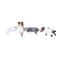 Mini Cute Cat Figurine Set 3D Resin Animal Desk Decor For Shelf Monitor Display 7