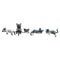 Mini Cute Cat Figurine Set 3D Resin Animal Desk Decor For Shelf Monitor Display 13