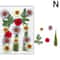 Premium Natural Dried Flower Resin Fillers Real Pressed Flowers For Nail Art Jewelry DIY Crafts 19