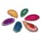 Natural Onyx Agate Geode Slice Pendant Stones Irregular Crystal Slices For Jewelry Healing Home D 5