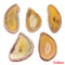 Natural Onyx Agate Geode Slice Pendant Stones Irregular Crystal Slices For Jewelry Healing Home D 9