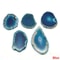 Natural Onyx Agate Geode Slice Pendant Stones Irregular Crystal Slices For Jewelry Healing Home D 10