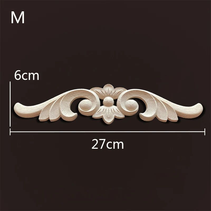 Antique Wood Carved Appliques Onlays Decorative Moulding Wall Furniture Accents 27