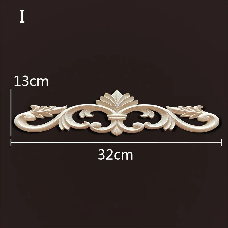 Antique Wood Carved Appliques Onlays Decorative Moulding Wall Furniture Accents 21
