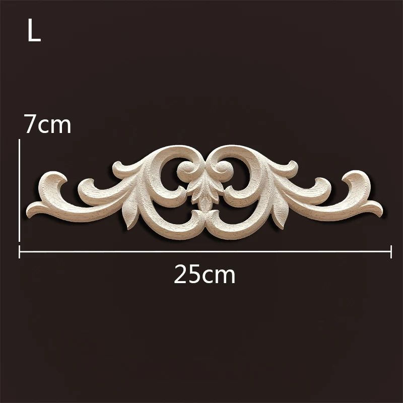 Antique Wood Carved Appliques Onlays Decorative Moulding Wall Furniture Accents 26