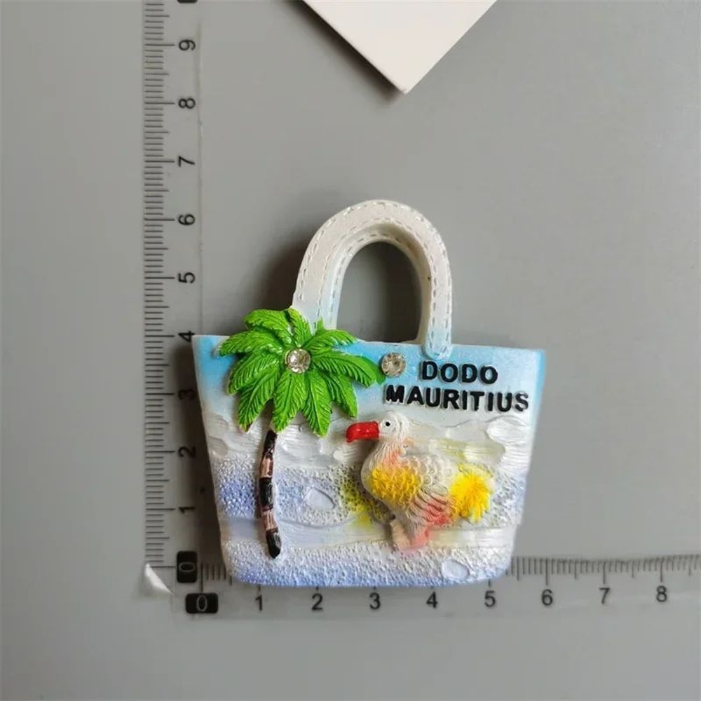 Mauritius Dodo Fridge Magnet Travel Souvenir Decorative Magnetic Sticker 5