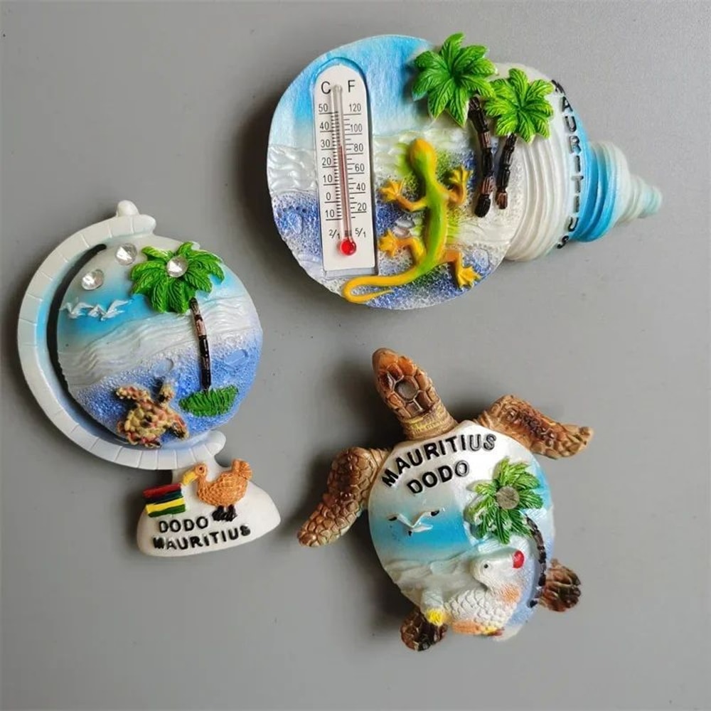 Mauritius Dodo Fridge Magnet Travel Souvenir Decorative Magnetic Sticker 3