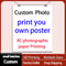 Custom Photo Print Poster Personalized RC Satin Paper Wall Art Gift 5