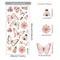 Watercolor Unicorn Fairy Wall Stickers Rainbow Animal Decals For Kids Nursery Room Decor 8