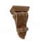RUNBAZEF Oak Wood Carved Applique European Vintage Floral Furniture Decor 4