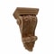 RUNBAZEF Oak Wood Carved Applique European Vintage Floral Furniture Decor 4