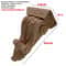 RUNBAZEF Oak Wood Carved Applique European Vintage Floral Furniture Decor 10