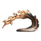 Golden Herd Of Horses Resin Sculpture Luxury Office Home Desk Decor 3